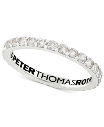 Peter Thomas Roth Peter Thomas White Topaz Stacking Band (3/4 Ct. T.w.) In Sterling Silver
