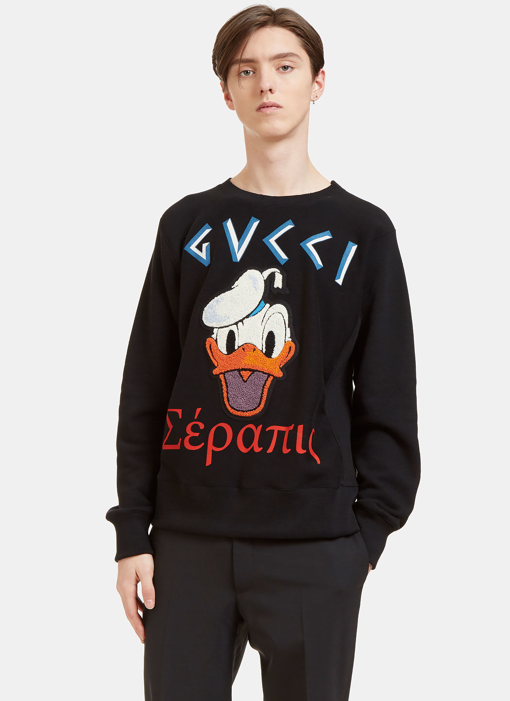 gucci duck sweater