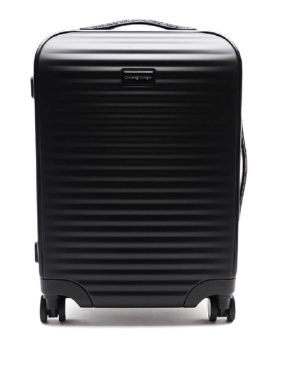 Ermenegildo Zegna Leggerissimo Polycarbonate Trolley In Black