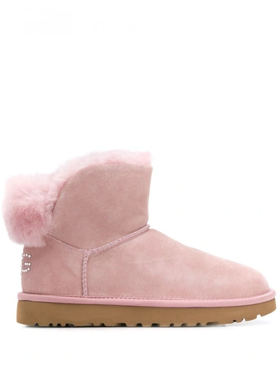 Ugg Classic Bling Mini Pink Booties