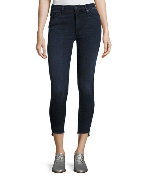mother stunner zip ankle step fray