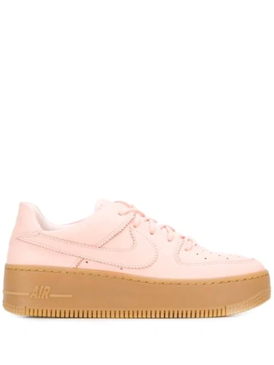 Nike Air Force 1 Sage Low Lux Sneakers In Pink