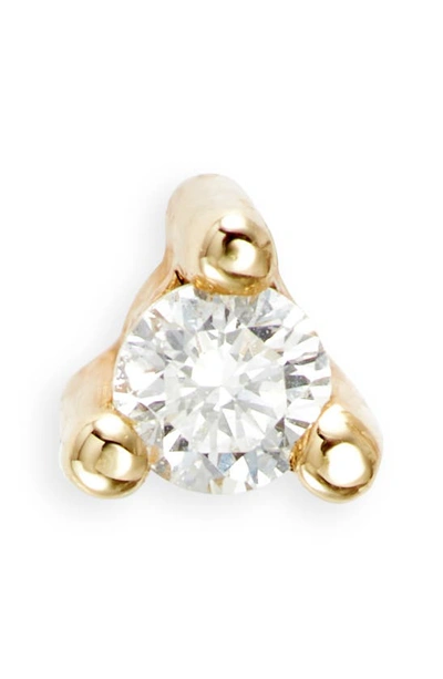 Jennie Kwon Designs Diamond Dot Stud Earring In Yellow Gold/ Diamond