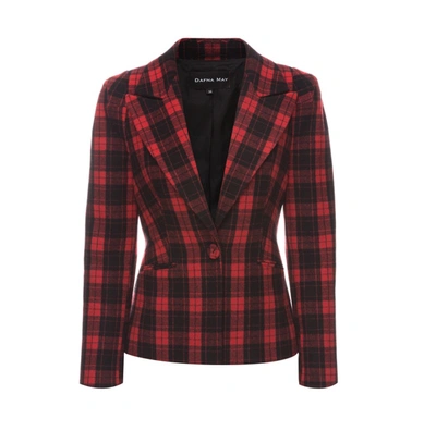 Dafna May Jacket In Red