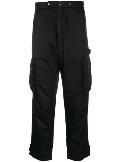 Faith Connexion Hydro Cargo Trousers In Black