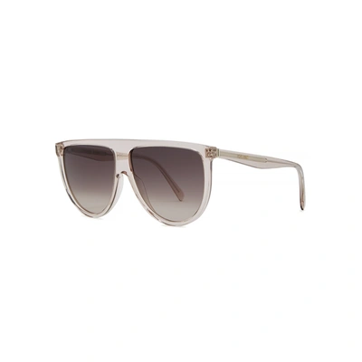 Celine Pale Pink D-frame Sunglasses