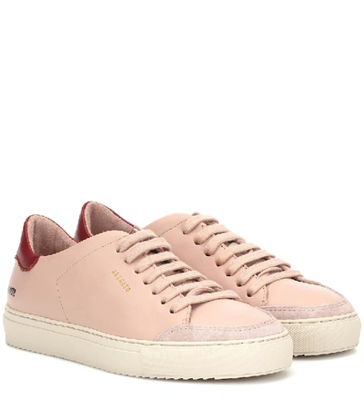 Axel Arigato Clean 90 Pink Leather Sneakers