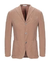 Boglioli Suit Jackets In Beige