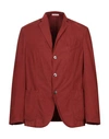 Boglioli Suit Jackets In Red