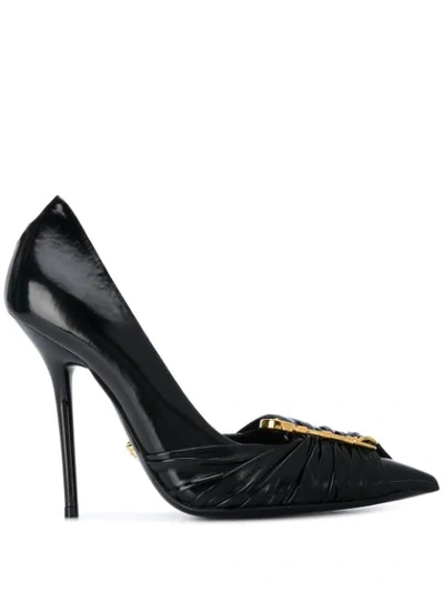Versace Safety Pin Pointed In D41oh Black