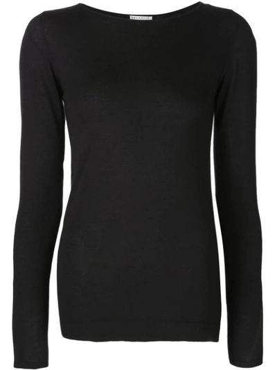 Brunello Cucinelli Crew-neck Sweater In Black