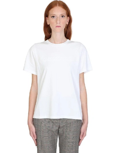 Stella Mccartney T-shirt In White Cotton