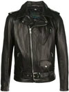 Schott Lc1150 Biker Jacket In Black Leather