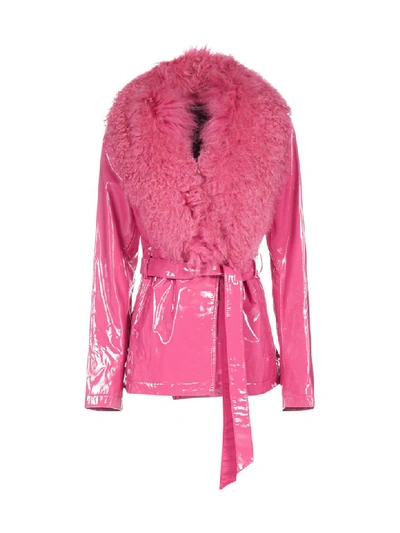 Saks Potts Jacket In Neon Pink
