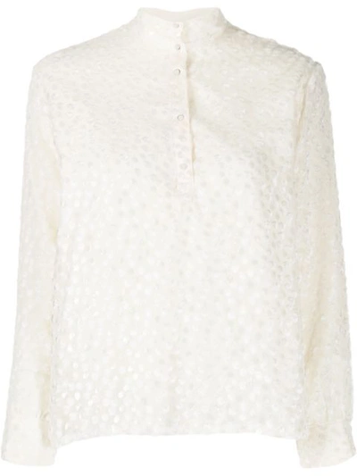 Roseanna Dixon Marshall Top In Neutrals