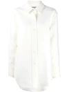 Courrèges Oversized Overshirt In White