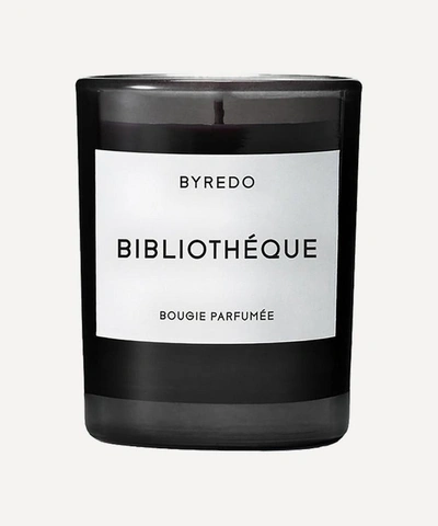 Byredo Bibliotheque Mini Candle 70g In White