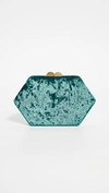 Kayu Sloane Clutch In Emerald