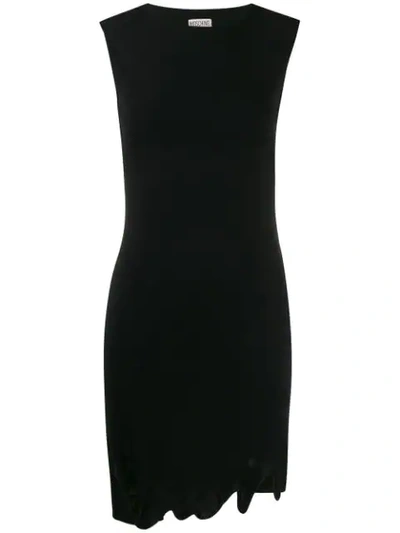 Pre-owned Moschino 1990s Cut-out Detail Dress In Black
