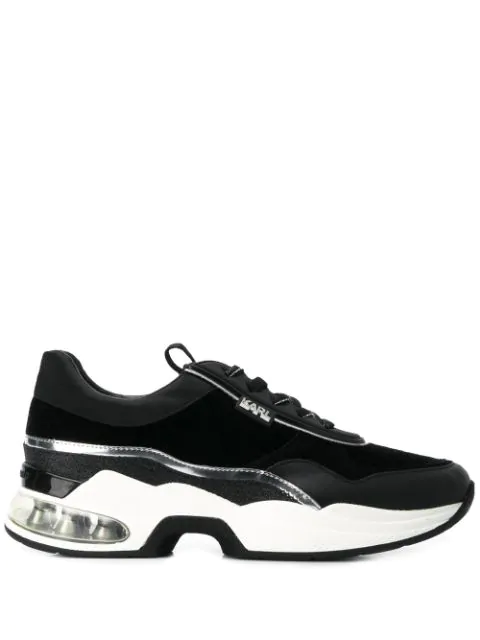 karl lagerfeld sneakers black