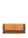 Pre-owned Loewe Key Case Four Hooks In Brown