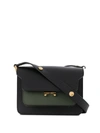 Marni Trunk Shoulder Bag In Black