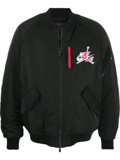 Nike Air Bomber Jacket In Black ModeSens