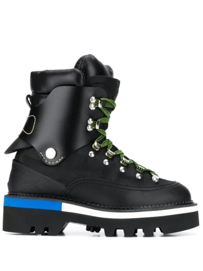 Dsquared2 Mountain Ski Massive Ankle Boots In Black
