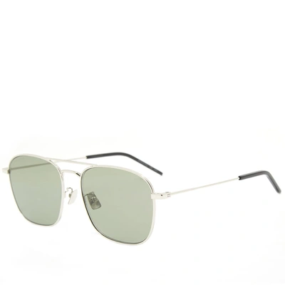 Saint Laurent Sl 309 Sunglasses In Silver