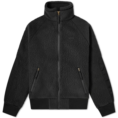 Filson Sherpa Fleece Jacket In Black