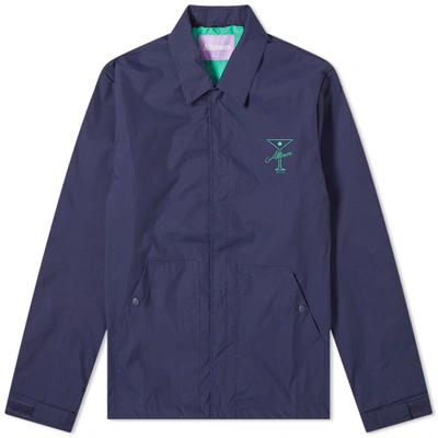 Alltimers Finesse Coaches Jacket In Blue