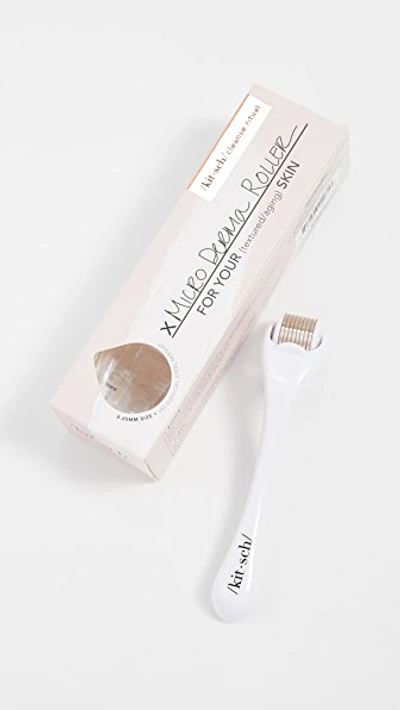 Kitsch Micro Derma Facial Roller In White