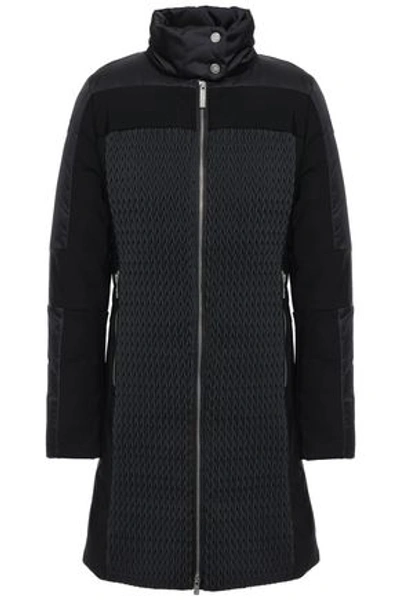 Fusalp Carolyn Matelassé-paneled Jersey Ski Jacket In Black