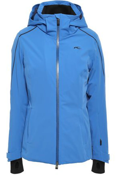 Kjus Shell Hooded Jacket In Light Blue