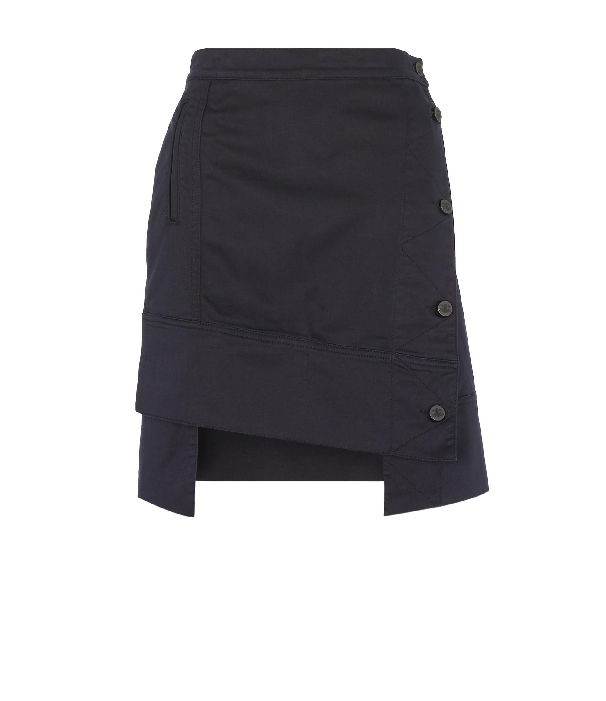 Vivienne Westwood Navy Dodo Skirt | ModeSens