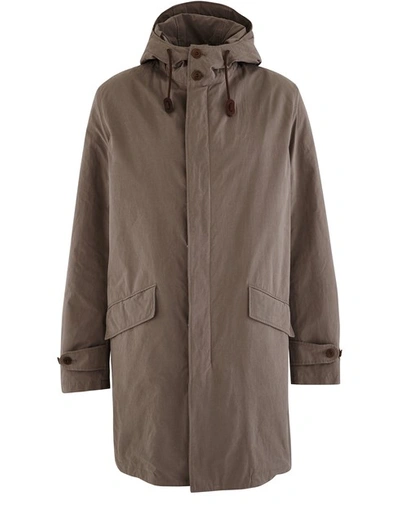 Hartford Covington Parka In Beige