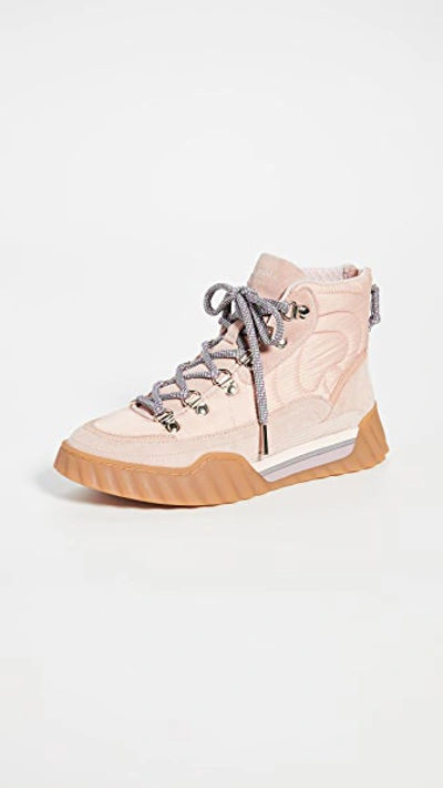 Kate Spade Wynter Hiker Boots In Pale Vellum