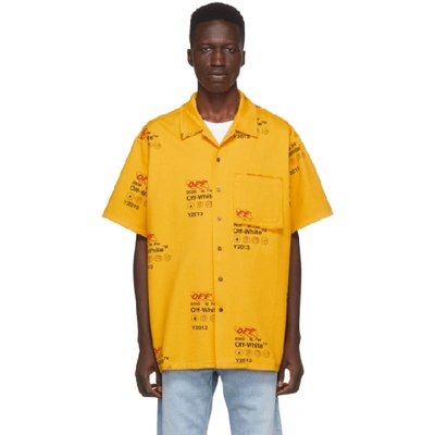 Off-white Yellow Industrial Shirt