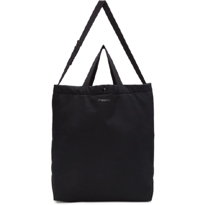 Engineered Garments Black Carry All Tote In Ct070 Black