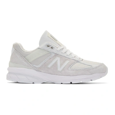 Junya Watanabe White New Balance Edition M990 V5 Sneakers In 1 White