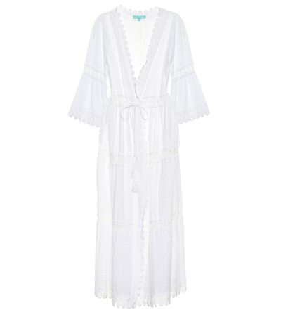 Melissa Odabash Robbi Cotton-lace Kaftan In White