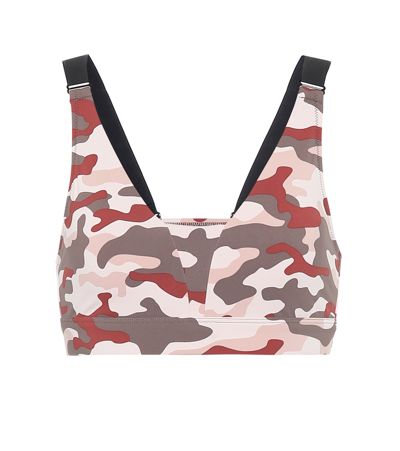 Varley Bromley Camo Performance Top In Pink