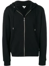 Kenzo Tiger Zipped Sweatshirt In Black