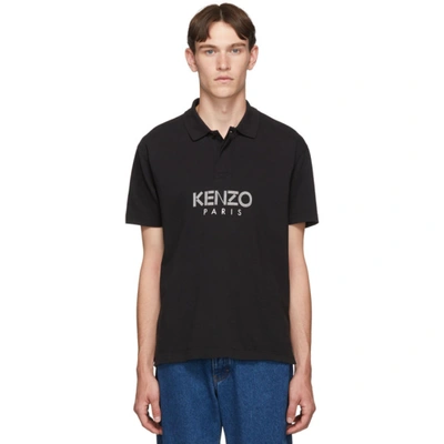 Kenzo Regular Fit Polo In Black