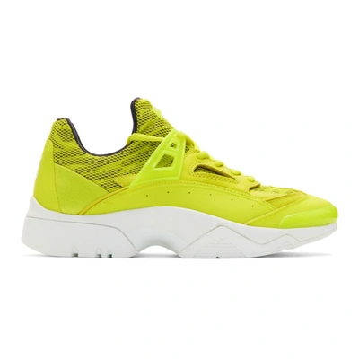 Kenzo Yellow Sneakers In 39 Lemon