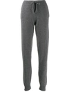 Chinti & Parker Cashmere Track Pants In Grey