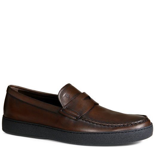Tod's Loafers In Leather In Brown | ModeSens