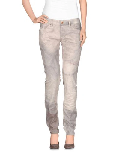 Isabel Marant Denim Pants In Light Grey