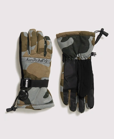 Superdry Ultimate Snow Rescue Gloves In Green