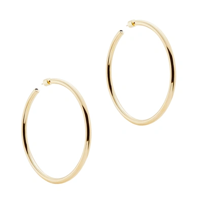 Jennifer Fisher 2.5" Goop Hoops Earring In Yellow Gold